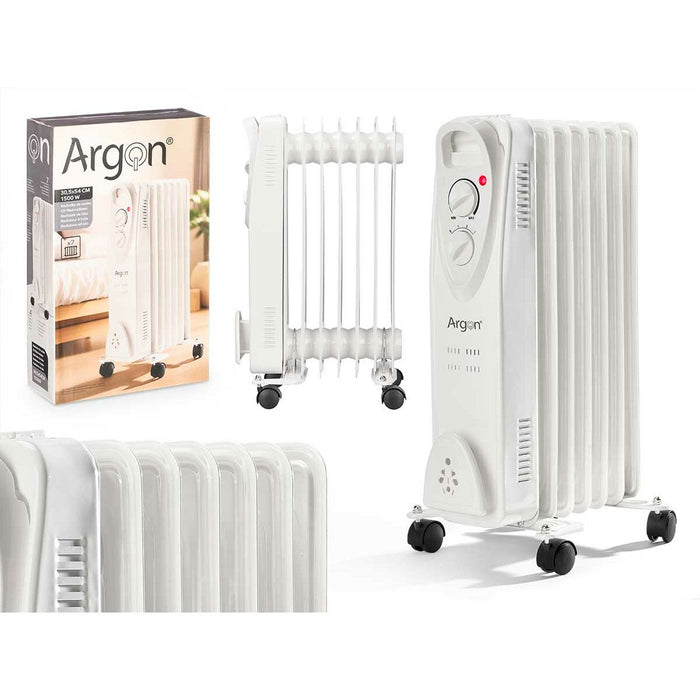 Radiateur Argon Blanc 1500 W