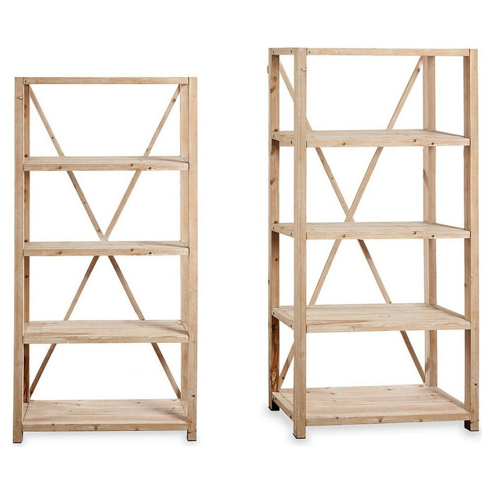 Estantería Gift Decor Marrón Madera Abeto Madera de abeto 105 x 210 x 40 cm