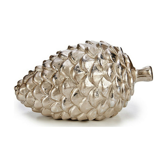 Figura Decorativa Krist+ Dorado Plateado Plata Piña 9 x 10 x 16 cm