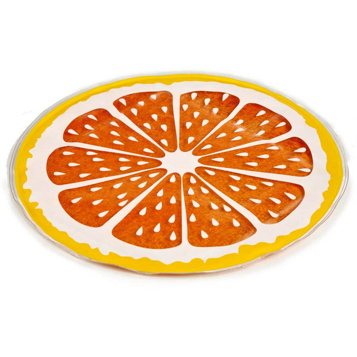 Esterilla Refrigerante para Mascotas Mascow Amarillo Naranja 35 x 1 x 35 cm