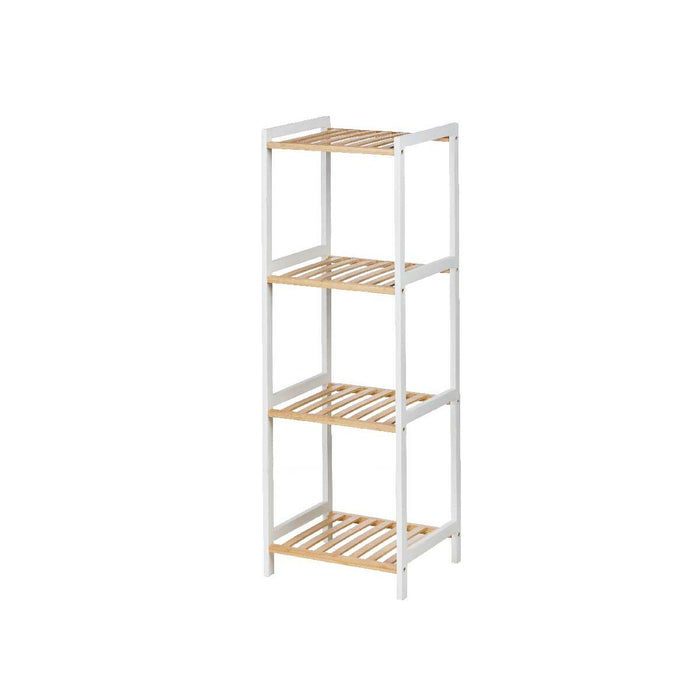 Bathroom Shelves Berilo White Natural 35 x 30 x 100 cm 35,2 x 100,2 x 30,2 cm