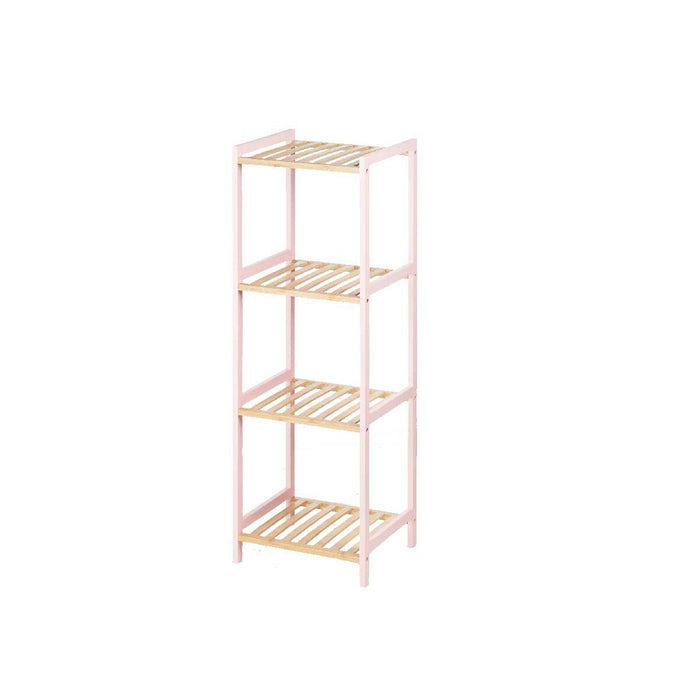 Estantería de Baño Berilo WR5503-4-463 Rosa Natural 35 x 30 x 100 cm