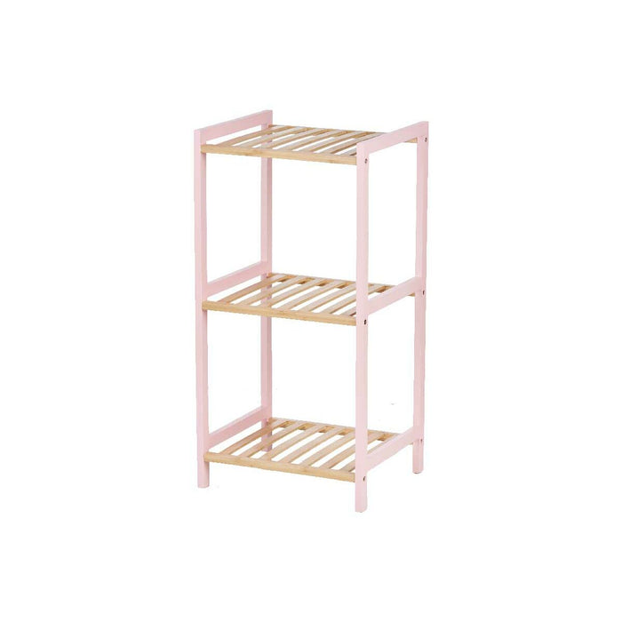 Estantería de Baño Berilo WR5503-3-468 Rosa Natural 35 x 30 x 70 cm