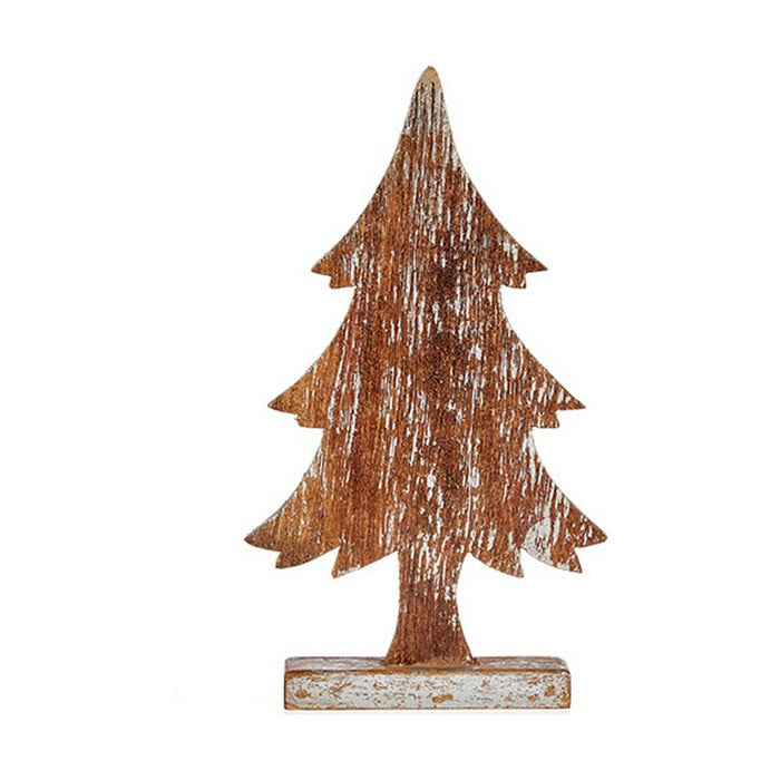 Árbol de Navidad Krist+ Marrón Plateado Plata Madera 5 x 39 x 21 cm