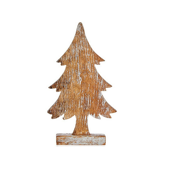 Árbol de Navidad Krist+ Marrón Plateado Plata Madera 5 x 31 x 15 cm