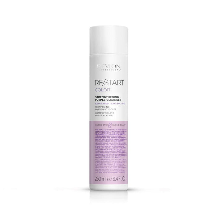 Champú Fortalecedor Revlon Re-Start Tratamiento Antiamarillos 250 ml