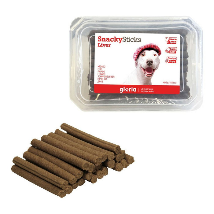 Snack para Perros Gloria Snackys Sticks Hígado (350 g)