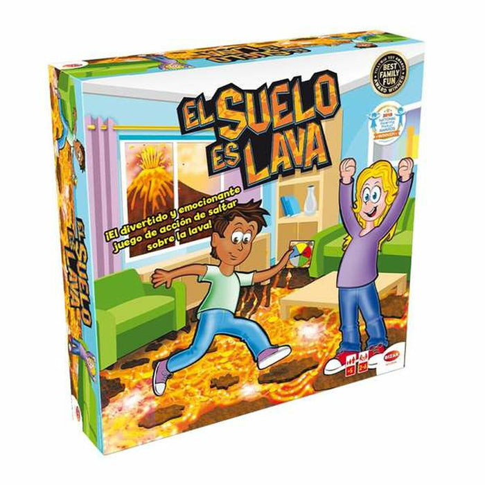 Juego de Mesa Bizak El Suelo Es Lava