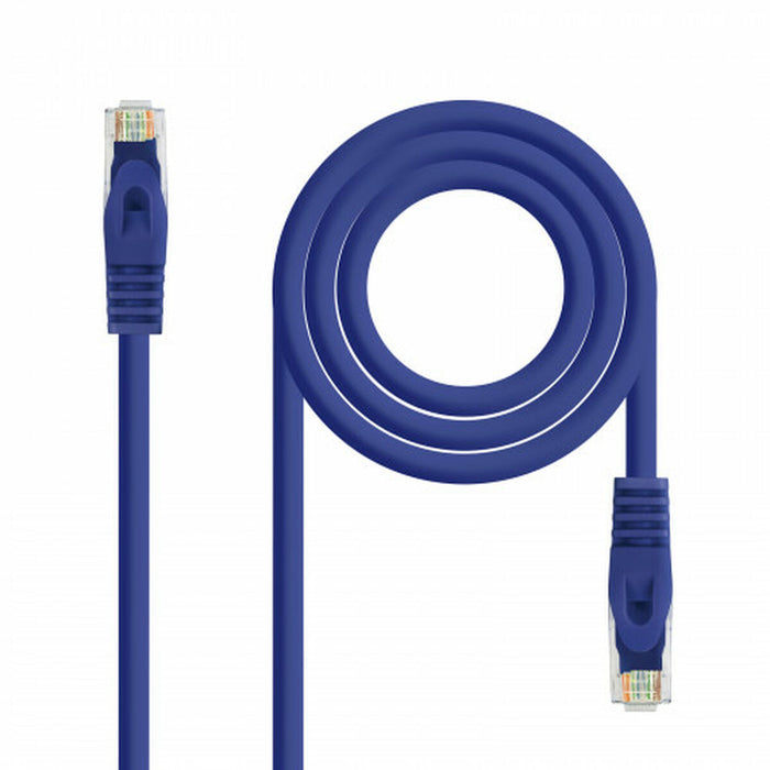 Cable de Alimentación NANOCABLE 10.20.1802 2 m Azul Gris