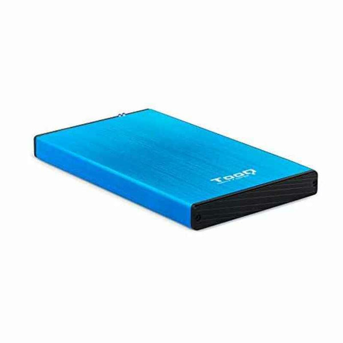 Boîtier Externe TooQ TQE-2527BL SATA III USB 3.0 3,5" Bleu Noir/Bleu