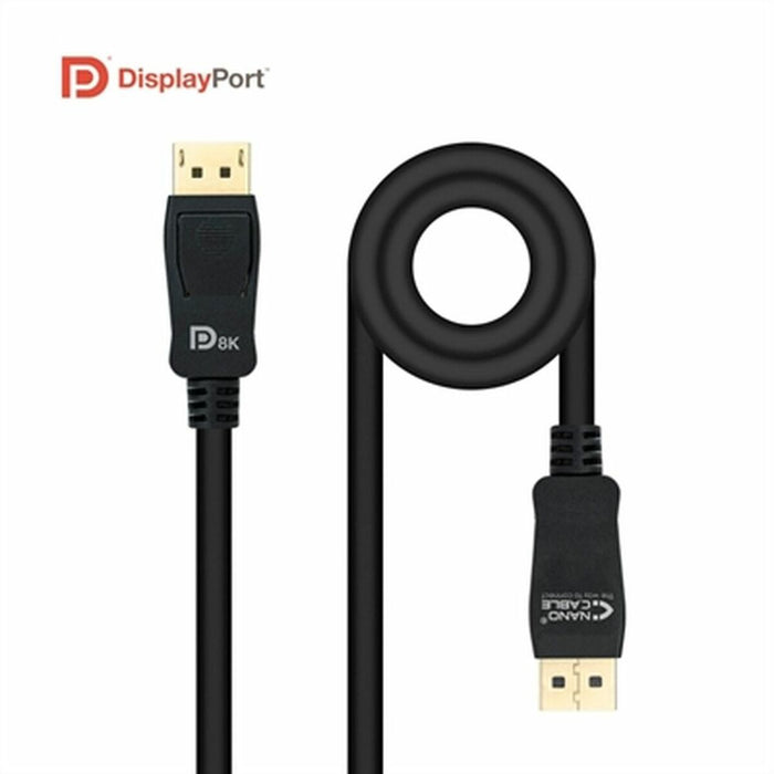 Cable DisplayPort NANOCABLE 10.15.2501 Negro 1,5 m (1,5 m)