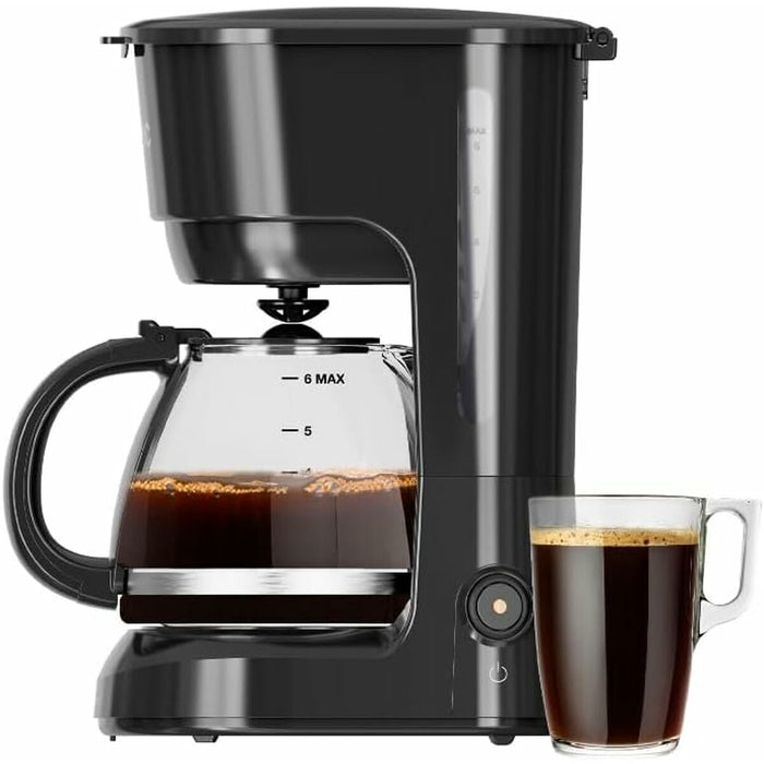 Cafetera de Goteo Solac CF4037 Negro 600 W 6 Tazas 6 Unidades