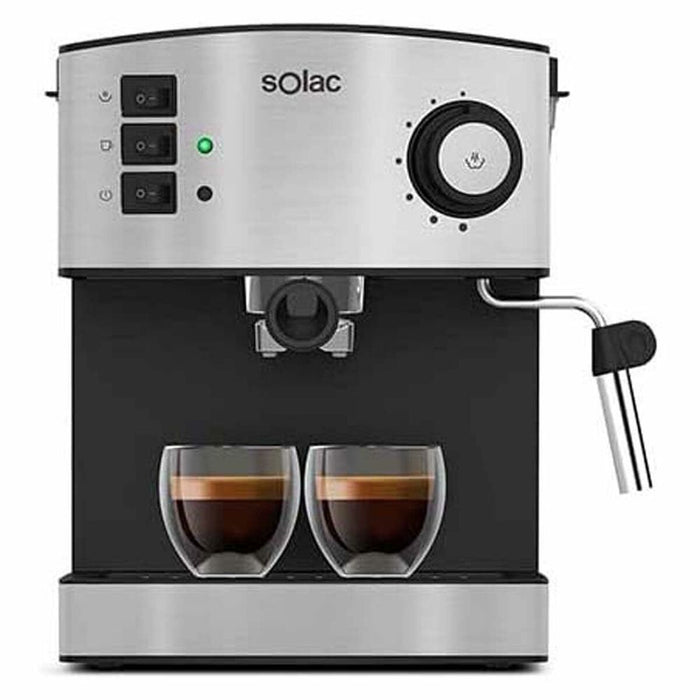 Cafetera Express de Brazo Solac CE4483 Plateado 16 L