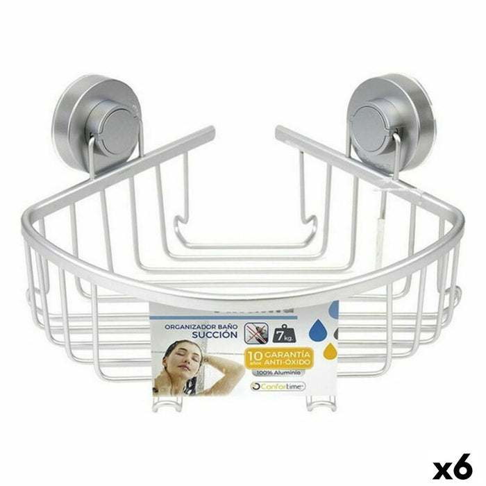 Estantería de Esquina Confortime Aluminio 22,5 x 27 x 14,5 cm (6 Unidades)