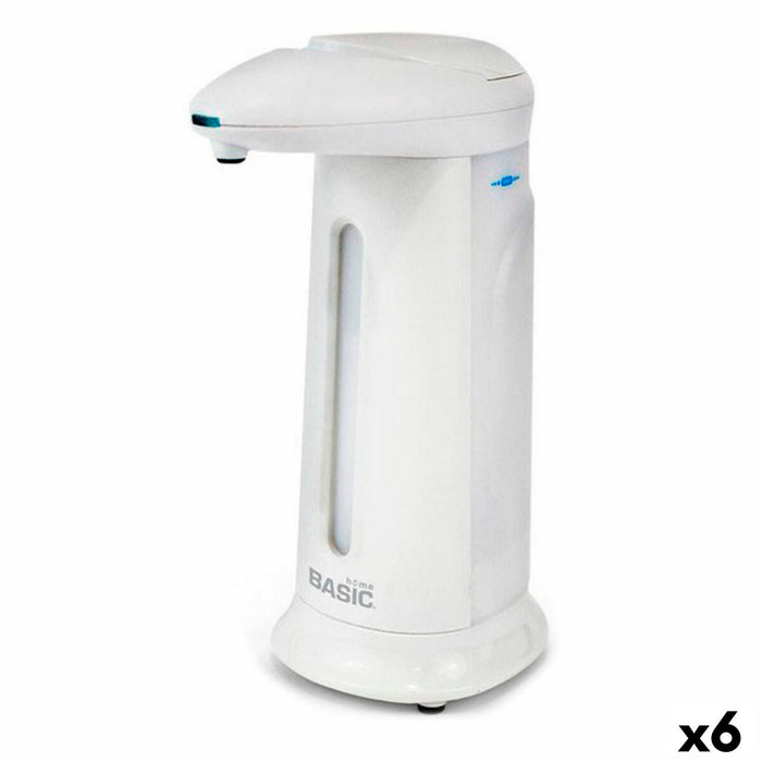 Dispensador de Jabón Automático con Sensor Basic Home 350 ml 0,35 L (6 Unidades)
