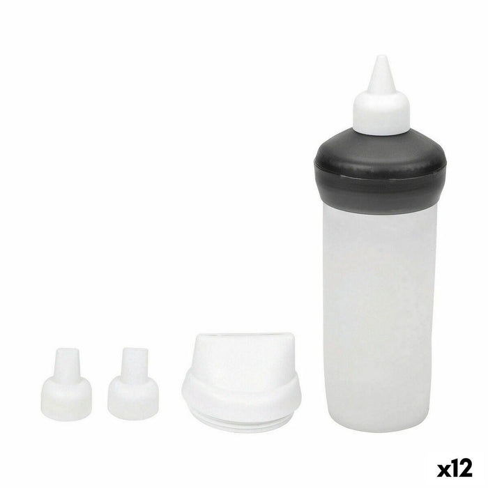 Kit de création de gâteaux Quttin 10 x 7 cm Pâtisserie Buses interchangeables 5 Pièces (12 Unités)
