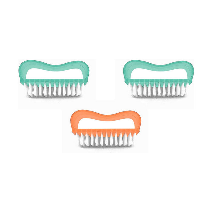Set de cepillos Plástico 8 cm (3 Piezas) (3 Unidades)