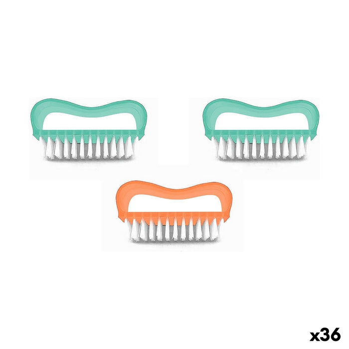 Cepillo Plástico 8 cm (3 Piezas) (36 Unidades)