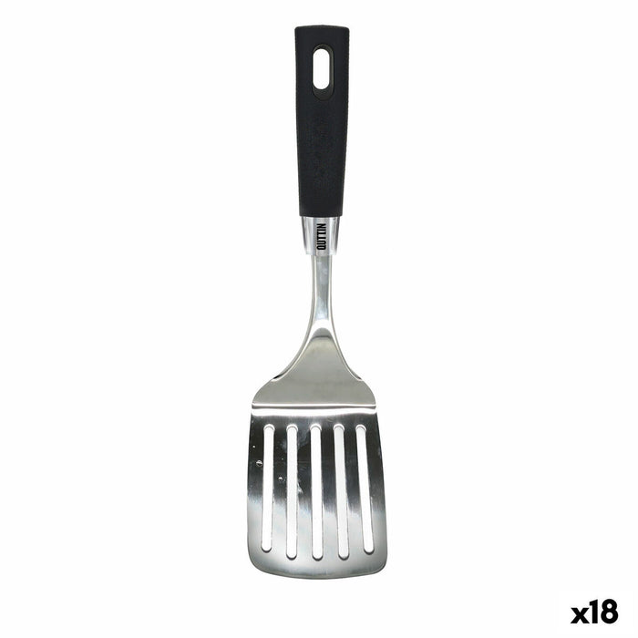 Spatule de Cuisine Quttin Foodie Acier inoxydable 35 x 8 x 3,5 cm (18 Unités)