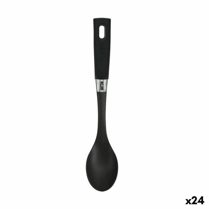 Cucharón Quttin Foodie Negro Nailon