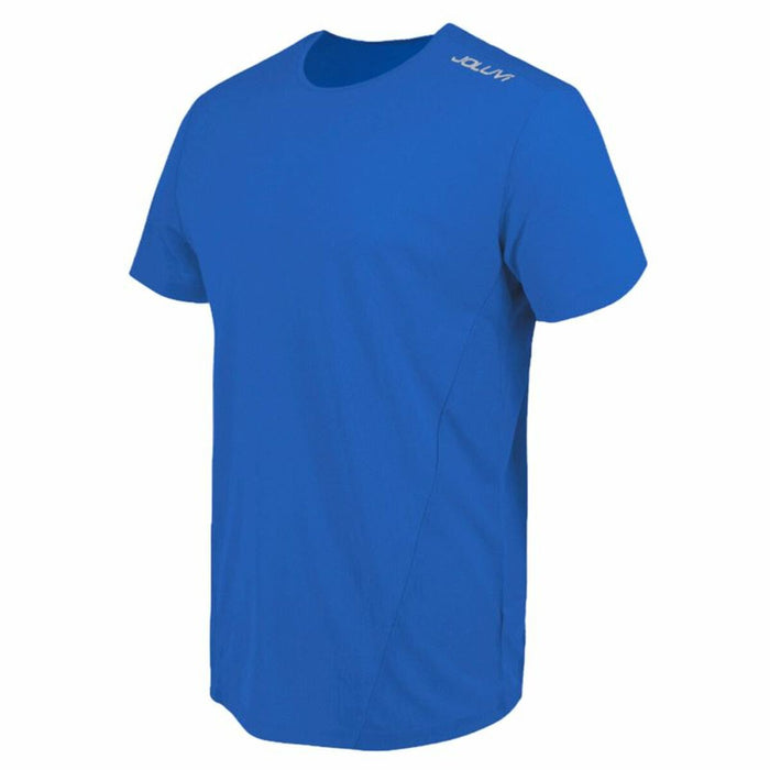 Men’s Short Sleeve T-Shirt Joluvi Runplex Blue