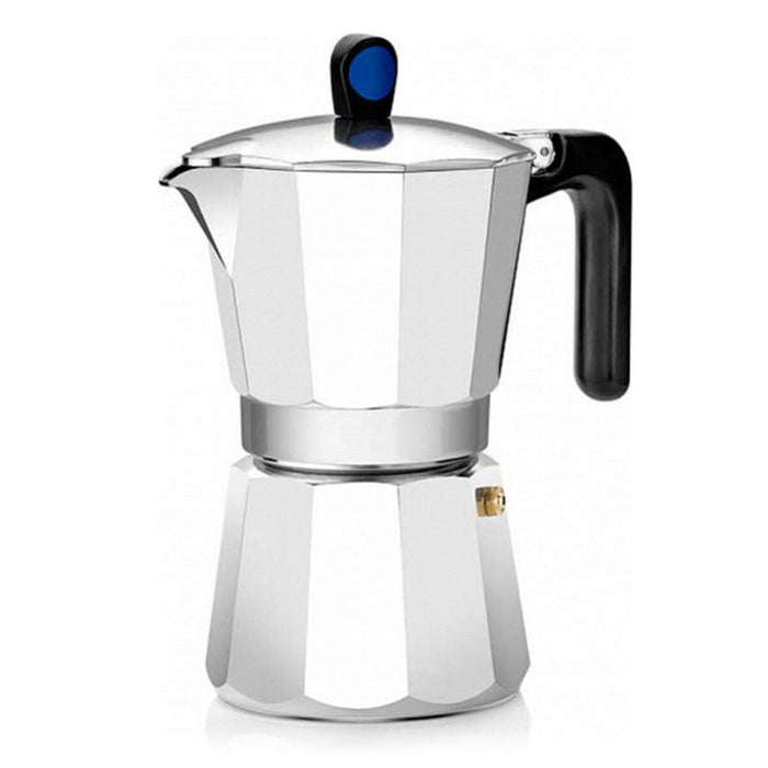 Cafetera Italiana Monix M860009 Acero Aluminio 9 Tazas