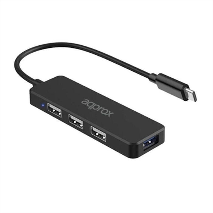 Hub USB-C 4 Puertos approx! APPC48V2