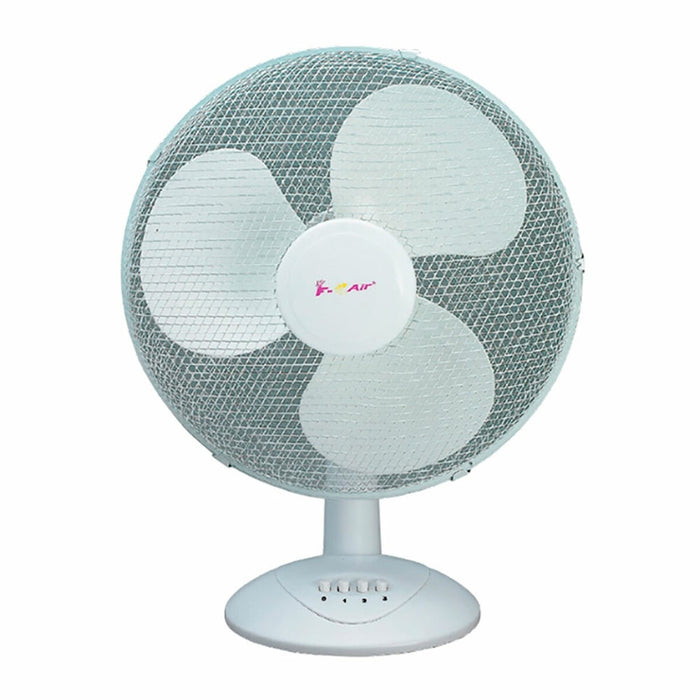 Ventilador de Sobremesa F-Air Blanco 45 W Ø 40 x 51 cm