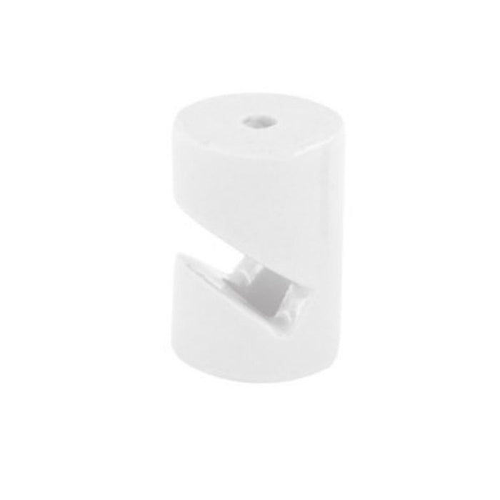 Attache de câbles F-line Blanc Plastique 5 Unités