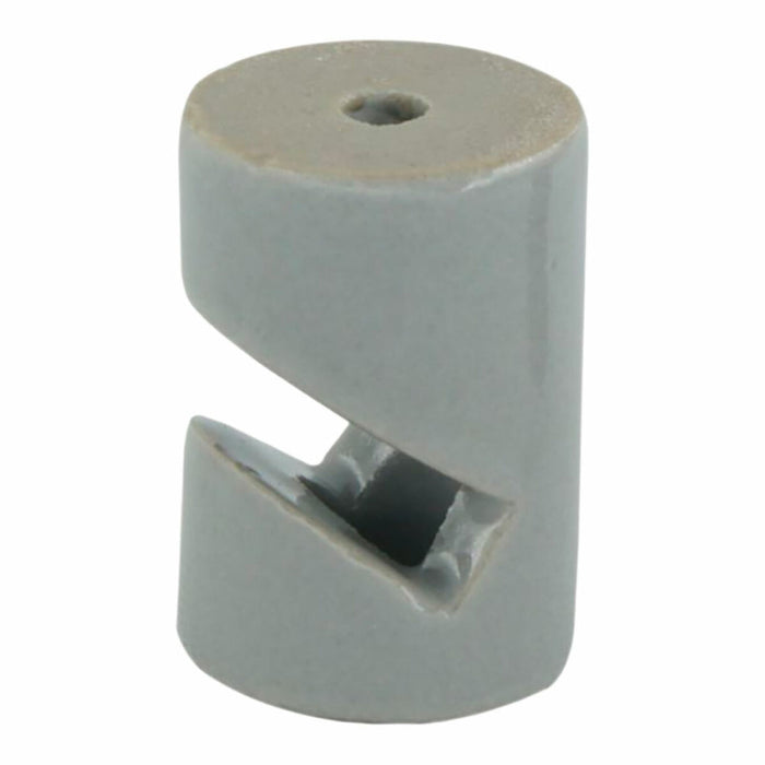 Cable holder F-line Black Porcelain 5 Units