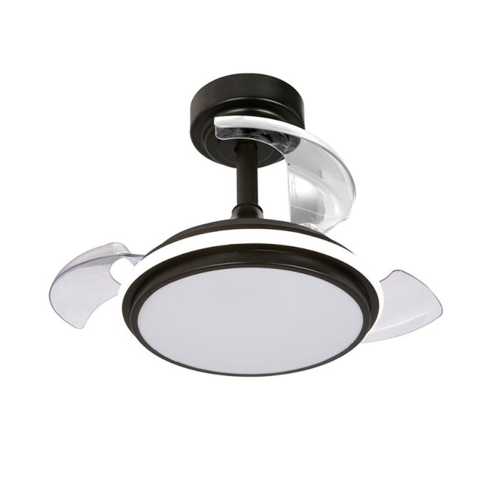 Ventilador de Techo CristalRecord Negro 35 W 1000 Lm (3000 K) (4000 K)