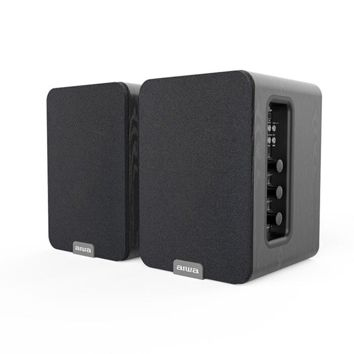 Enceintes Portables Aiwa ASPA200BK  NEGR 2 x 25 W Noir