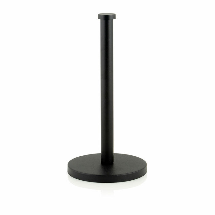 Portarrollo de Papel de Cocina Andrea House CC70004 Metal Negro mate Ø 16 x 32 cm