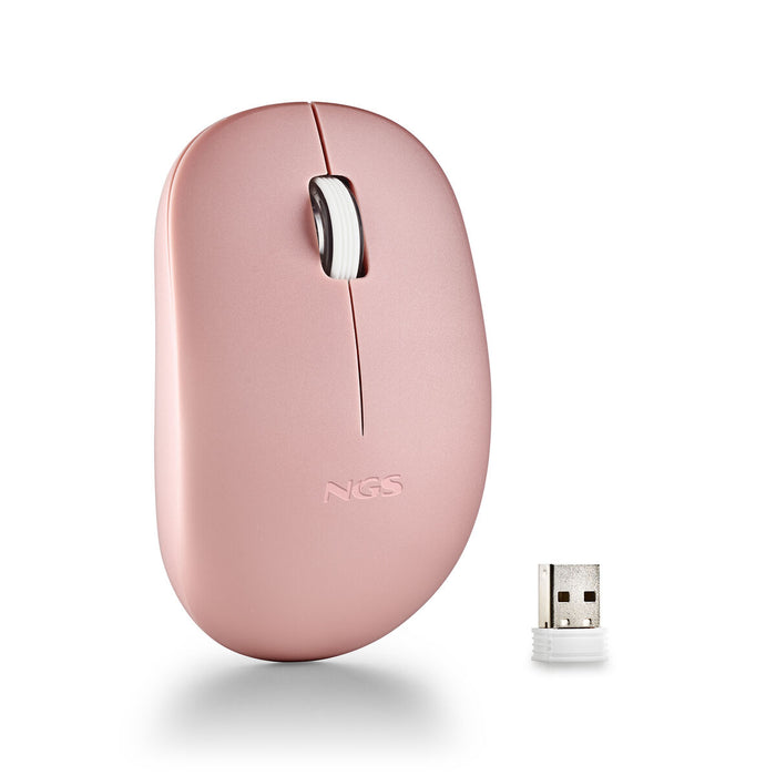 Ratón NGS FOGPROPINK Rosa 1000 dpi