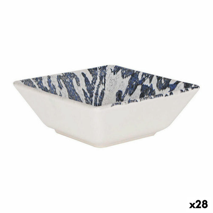 Cuenco La Mediterránea Horus Porcelana Blanco 13 x 13 x 5 cm (28 Unidades)