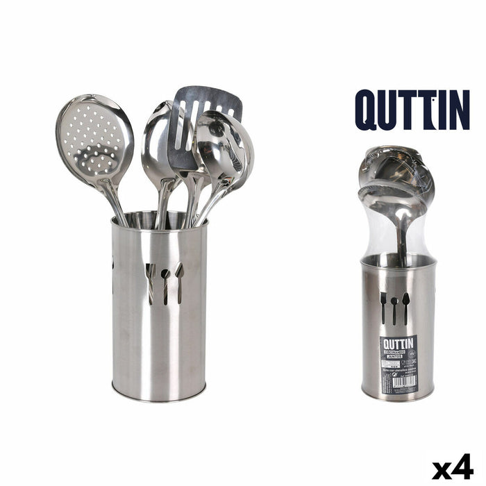 Pot for Kitchen Utensils Quttin (4 Units)