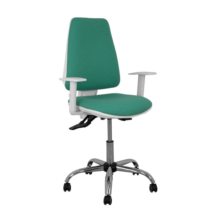 Chaise de Bureau Elche Piqueras y Crespo 6B5CRRP Vert émeraude