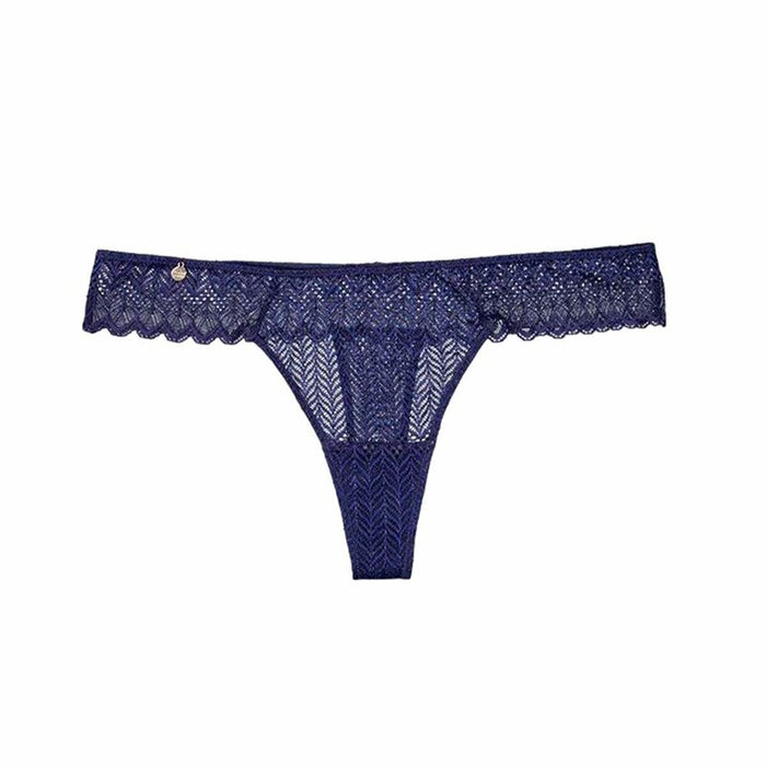 Thong Black Limba Binia Baltic Blue
