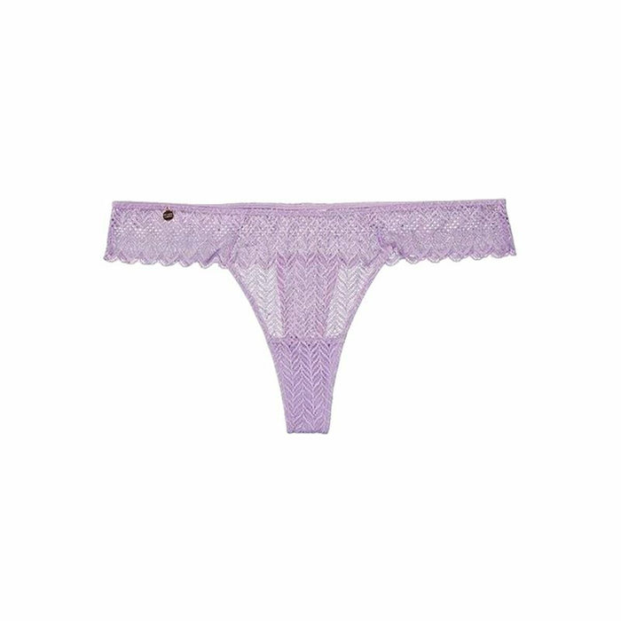 Thong Black Limba Binia  Violet