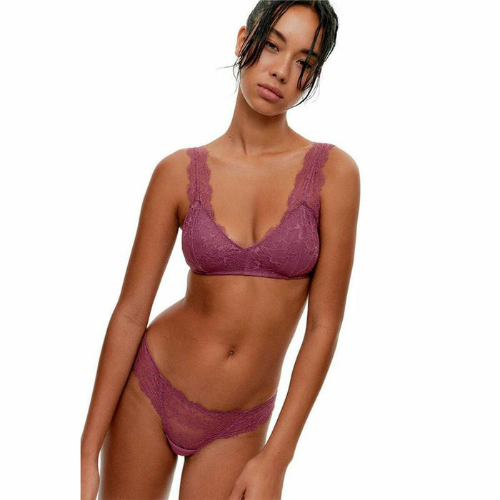 Bra Black Limba Halter Dulcet Tulipwood Pink