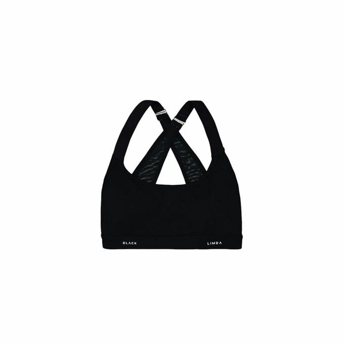 Top Deportivo de Mujer Black Limba Skyline Mesh Negro