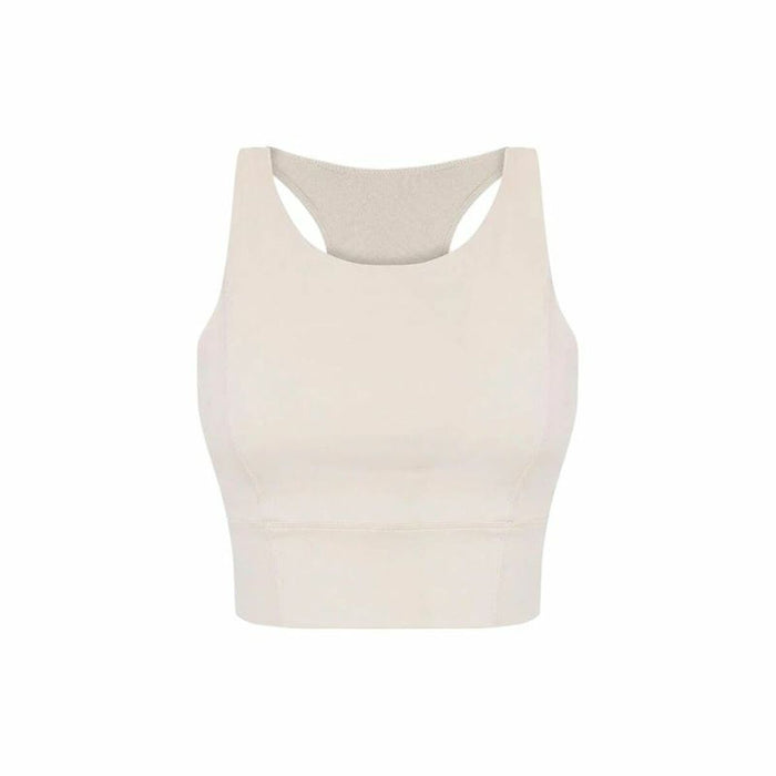 Top Deportivo de Mujer Black Limba Diardi  Crema