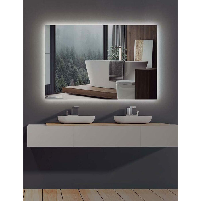 Espejo de baño con luz LED Ledimex SUEC006-10070 100 x 70 cm