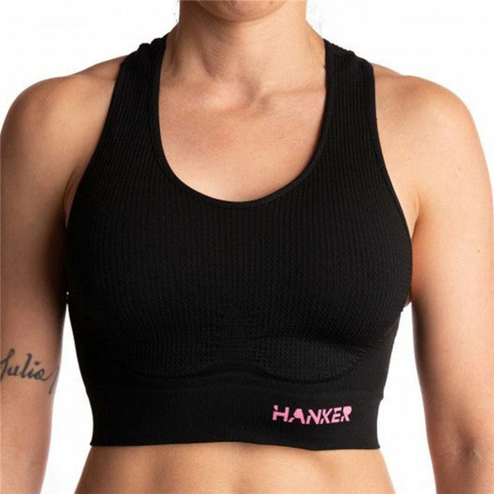 Haut de Sport pour Femme Hanker Cane  Noir Running