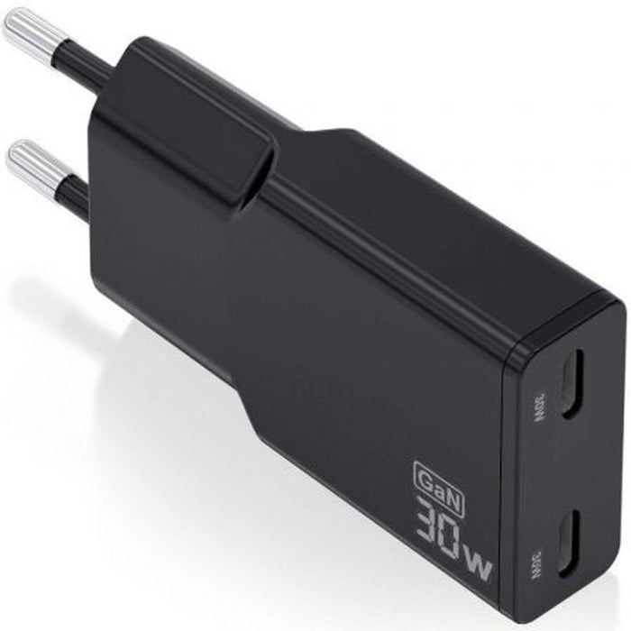 Dockstation Aisens ASCH-30W2P049-BK Negro