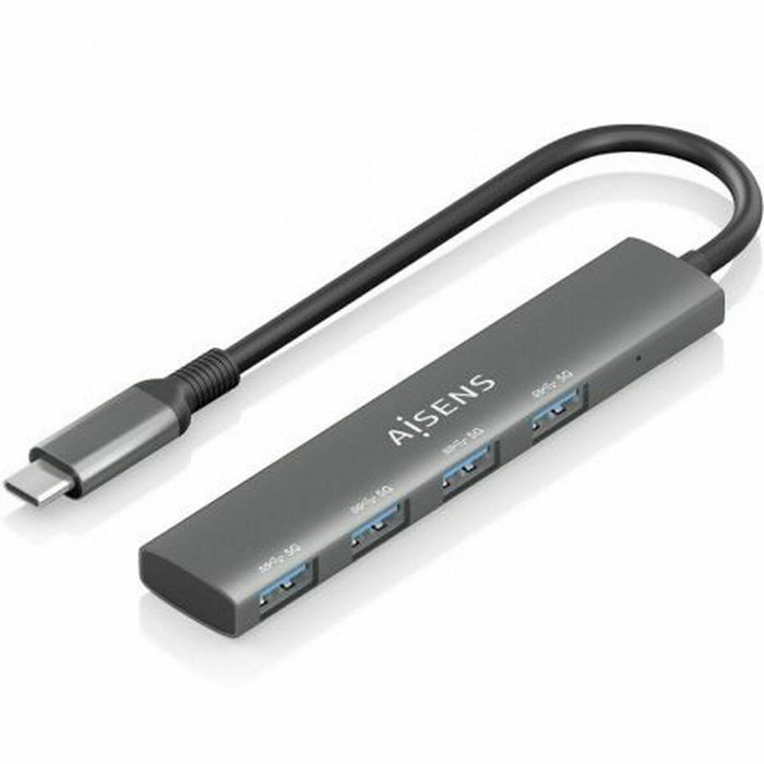 Adaptador USB Aisens A109-0943 Gris