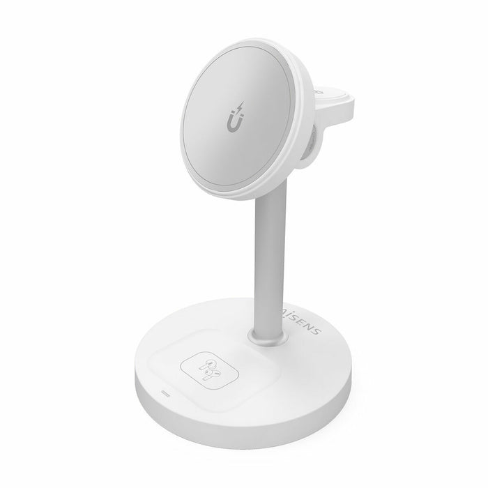 Cargador Inalámbrico Aisens ASCH-15W3WC065-W Blanco 15 W