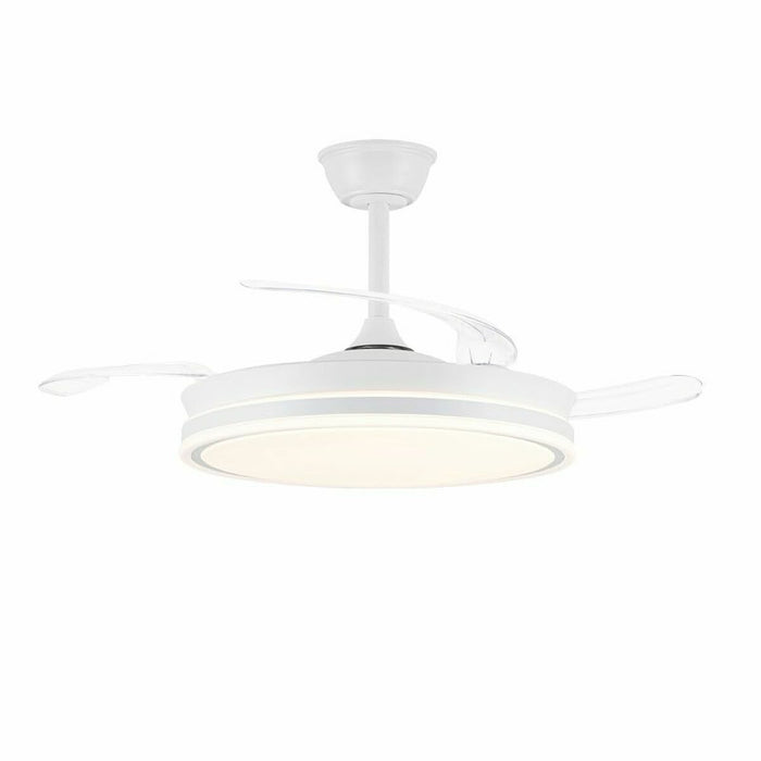 Ventilador de Techo CristalRecord EVO RETRAC Transparente 72 W