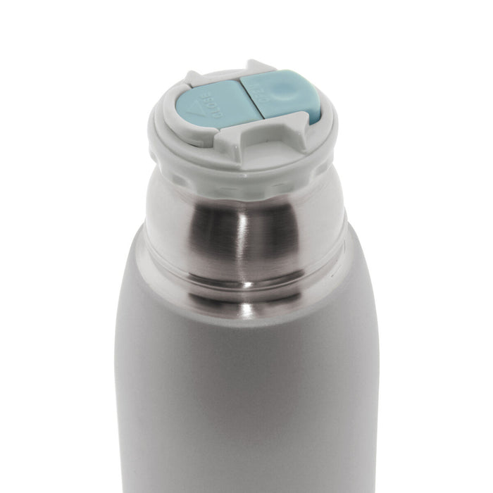 Termo de Viaje JATA 918 500 ml Gris Metal Acero Inoxidable