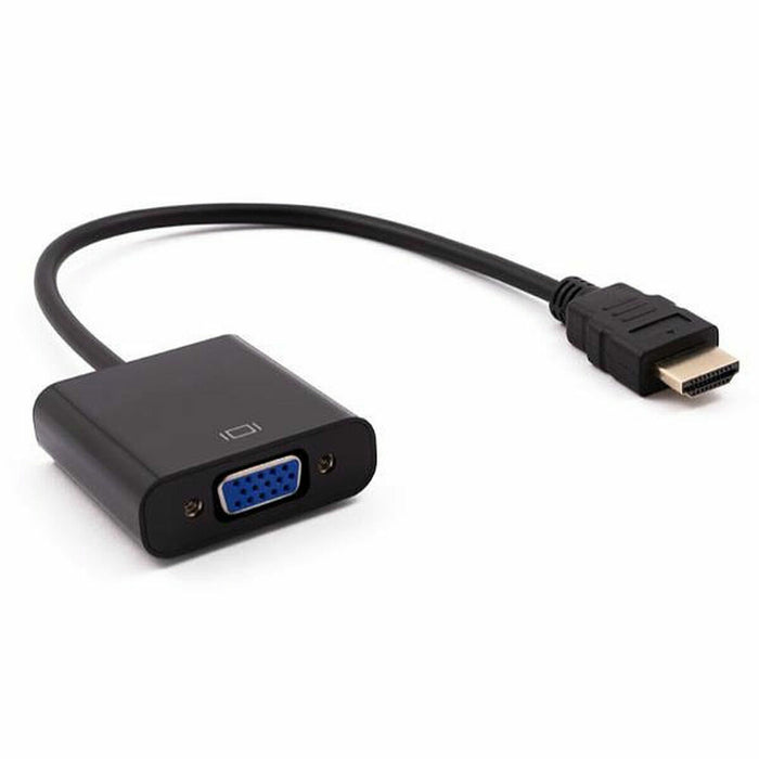 Adaptador HDMI a VGA Nilox NXADAP01 15 cm Negro Multicolor